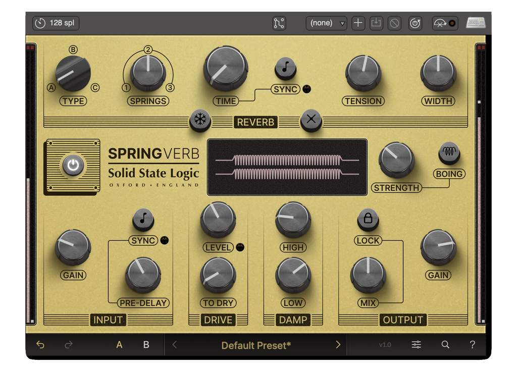 Solid State Logic SpringVerb - GEARLOUNGE