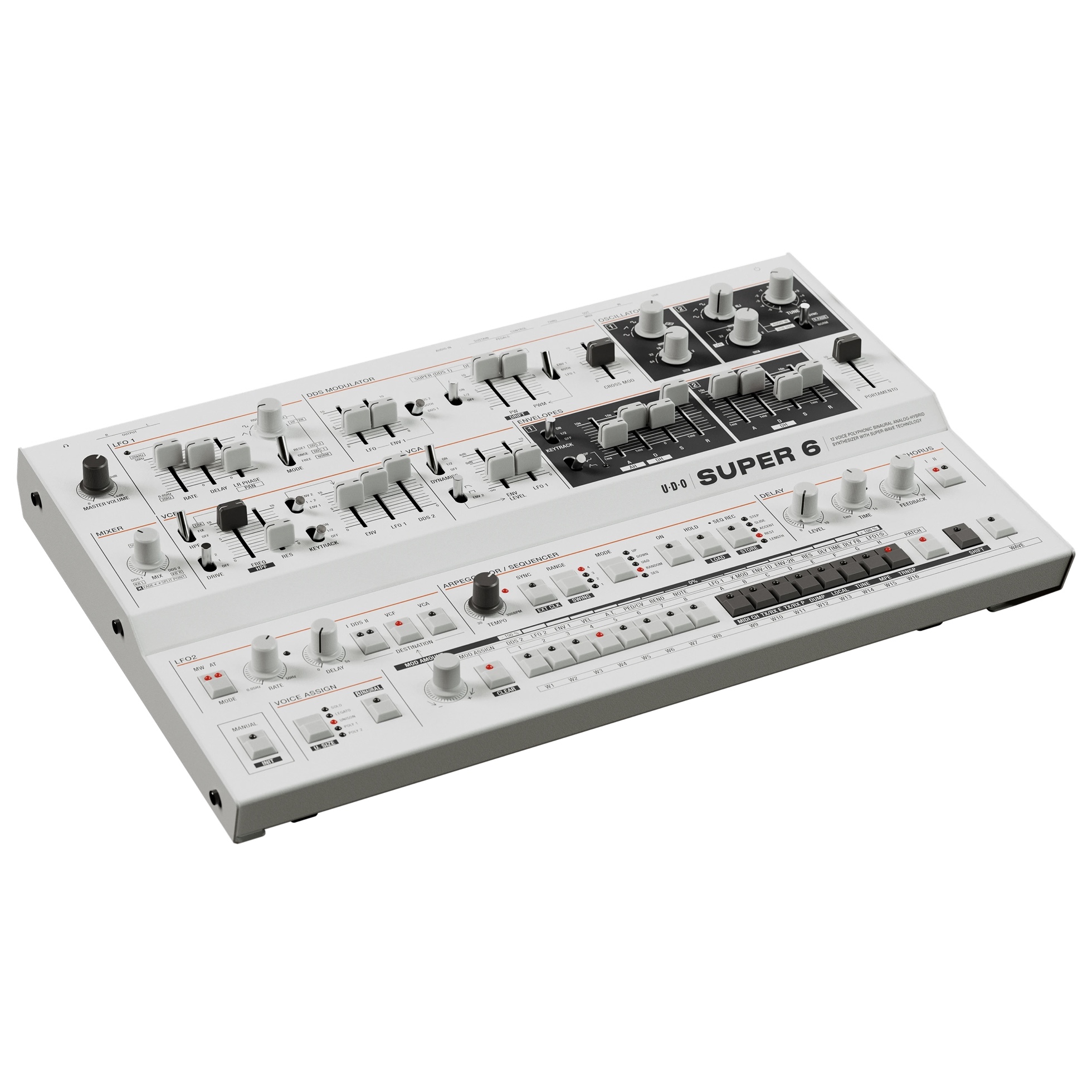 UDO Audio Super 6 Desktop White - GEARLOUNGE