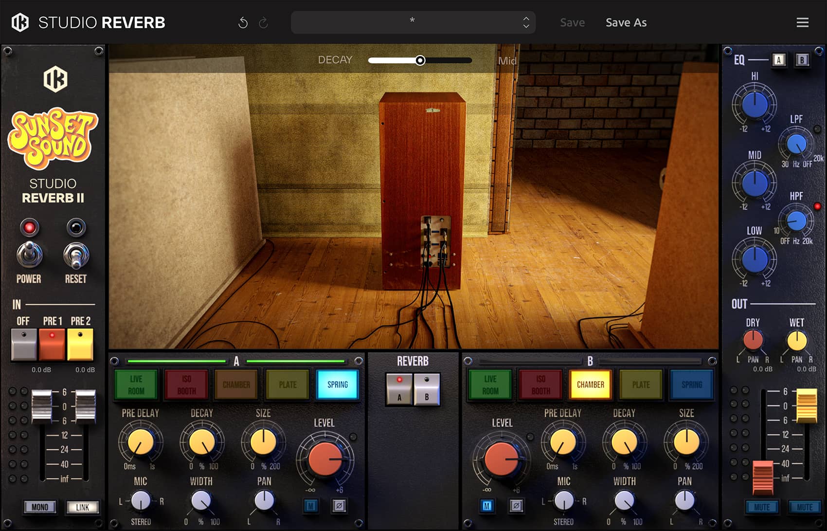 IK Multimedia Sunset Sound Studio Reverb II - GEARLOUNGE