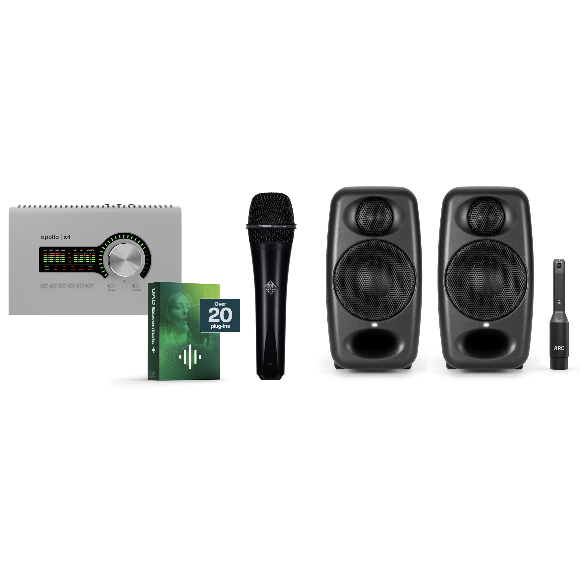 Universal Audio × Telefunken × IK Multimedia [기간 한정 번들] Apollo x4 Gen 2 ...
