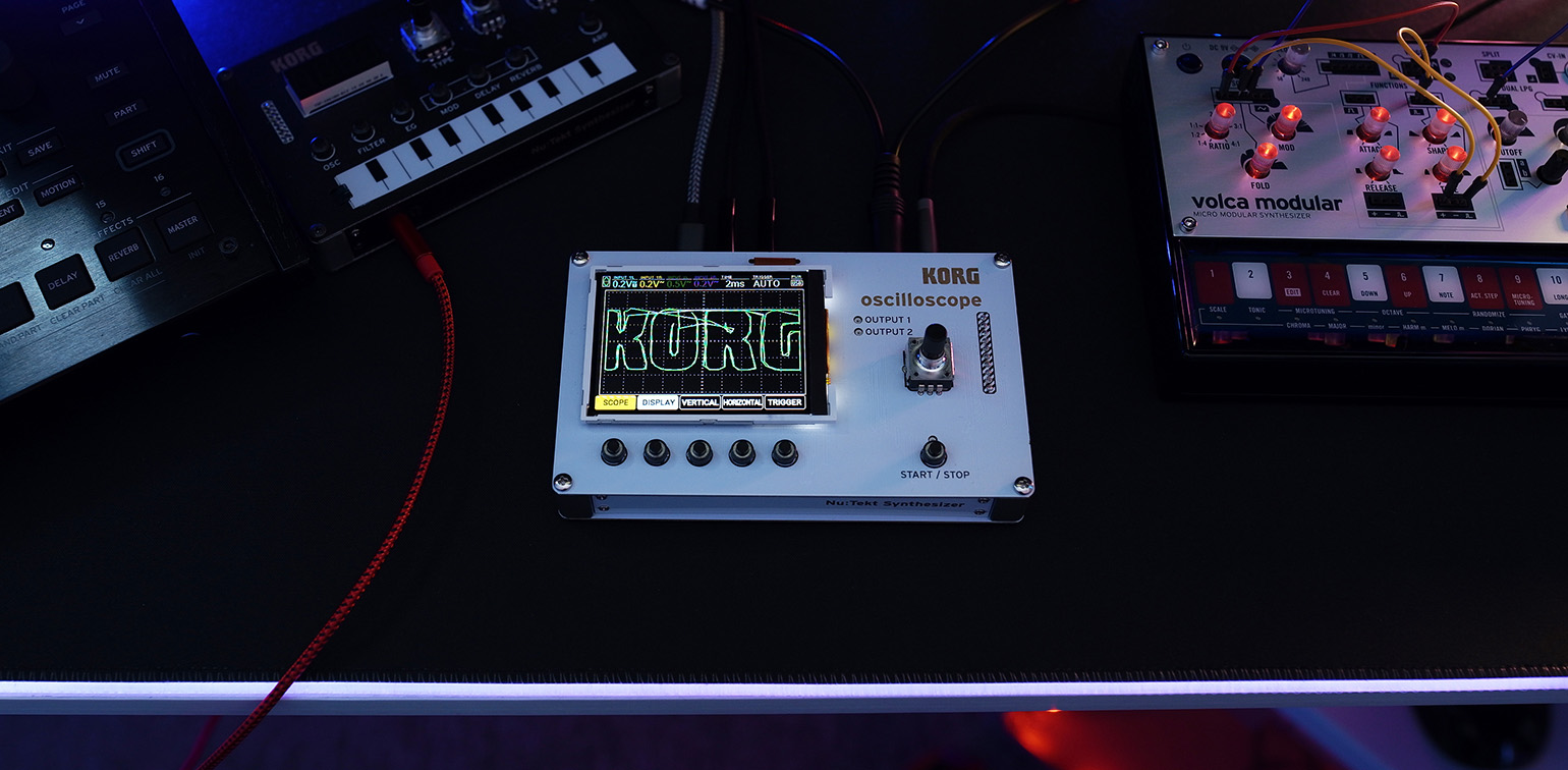 KORG NTS-2 oscilloscope kit - GEARLOUNGE