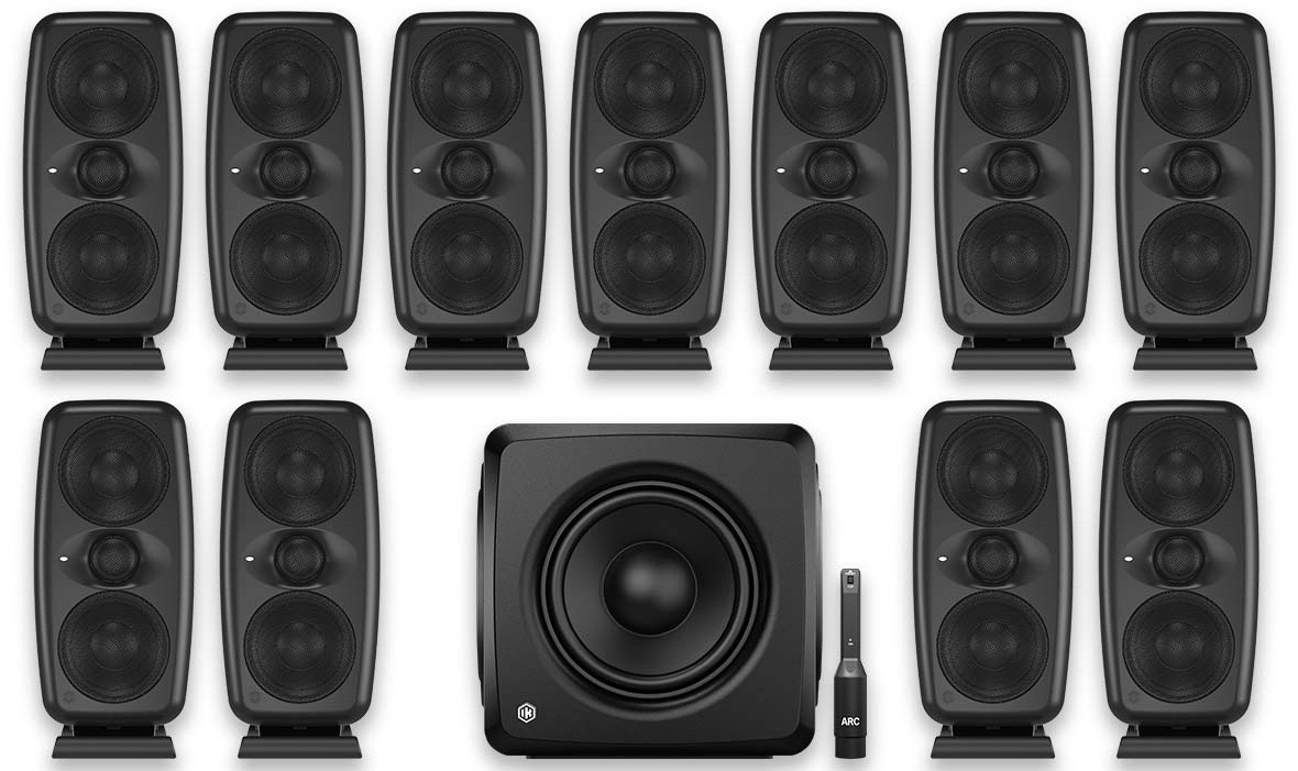 IK Multimedia iLoud MTM MKII 7.1.4 Bundle (Black) - GEARLOUNGE