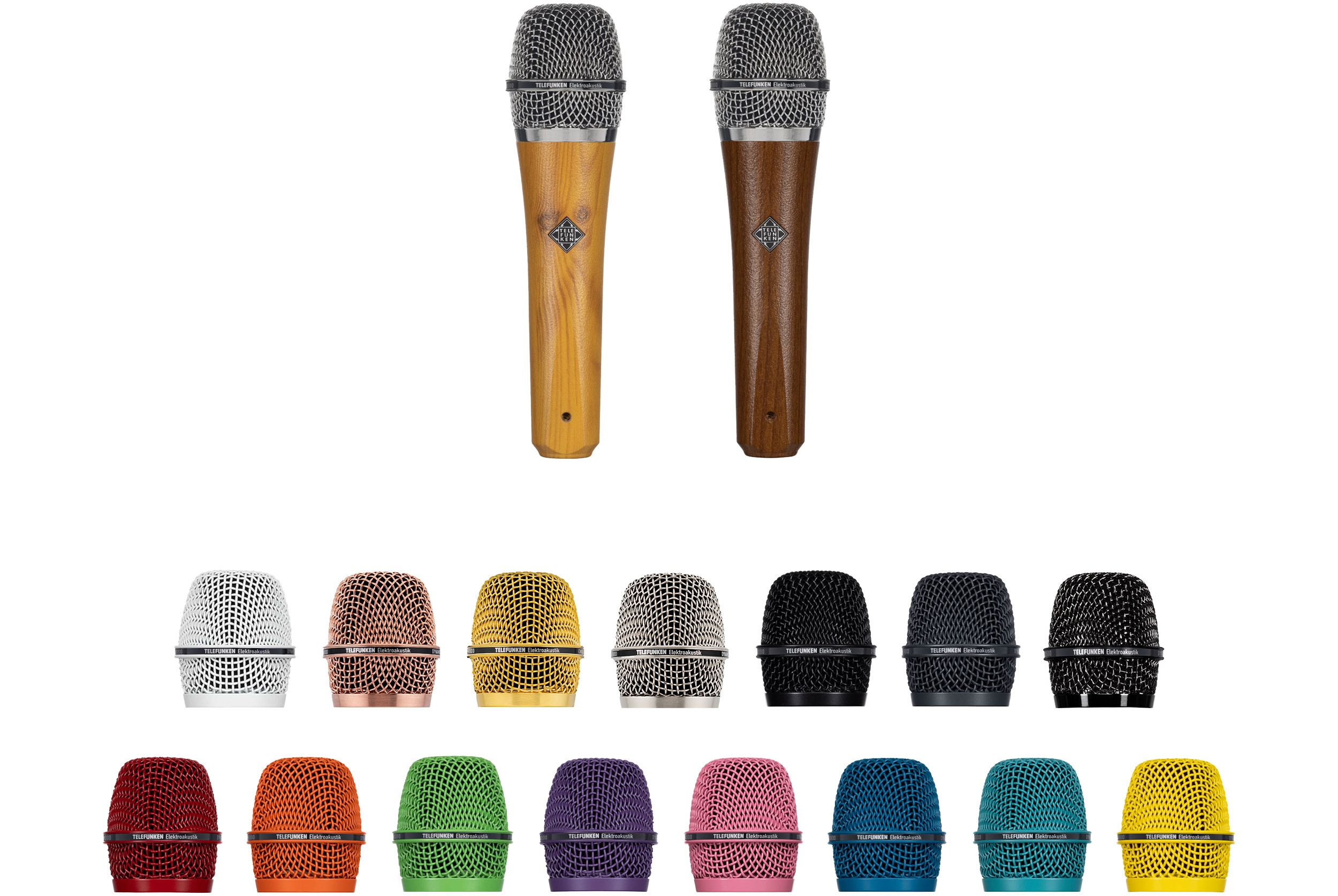 Telefunken M80 Custom - Wooden Color Body - GEARLOUNGE