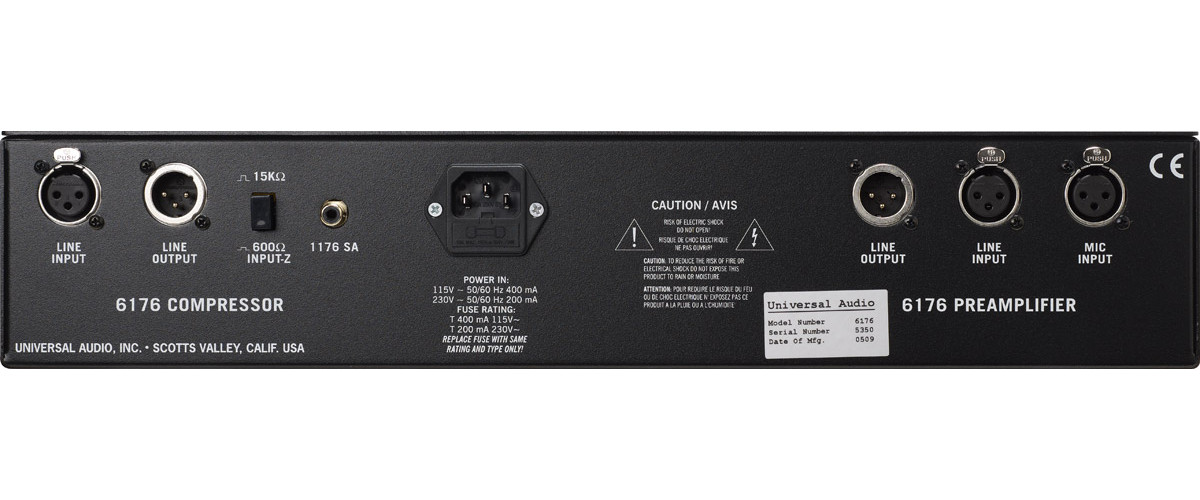 Universal Audio 6176 Channel Strip - GEARLOUNGE