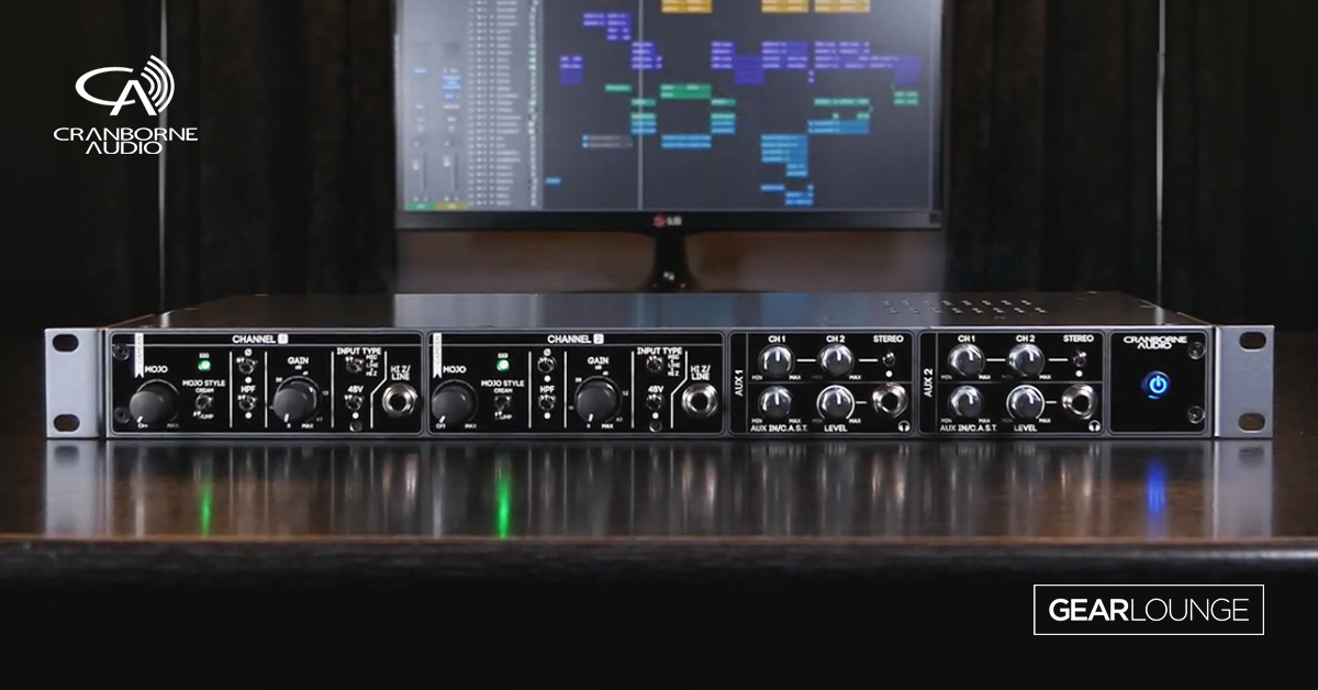 Cranborne Audio] 2 채널 마이크 프리앰프 Canden EC2 리뷰 (by Sound