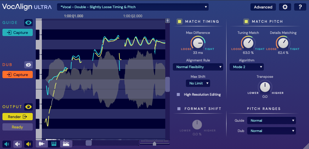 Synchro Arts VocAlign Ultra - License for Revoice Pro 4 Owners