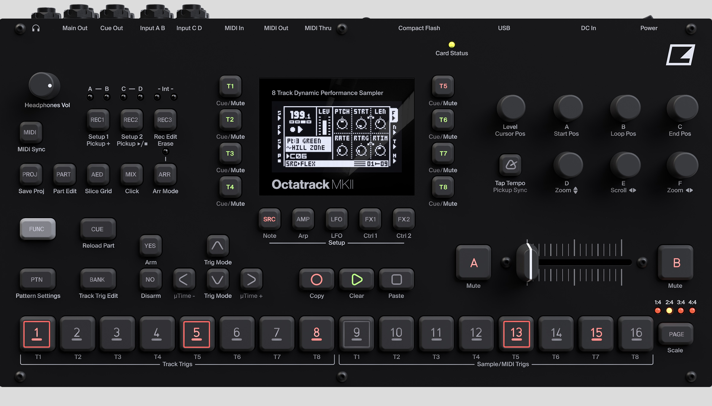 Elektron Octatrack DPS1 MKII (Black) Gearlounge