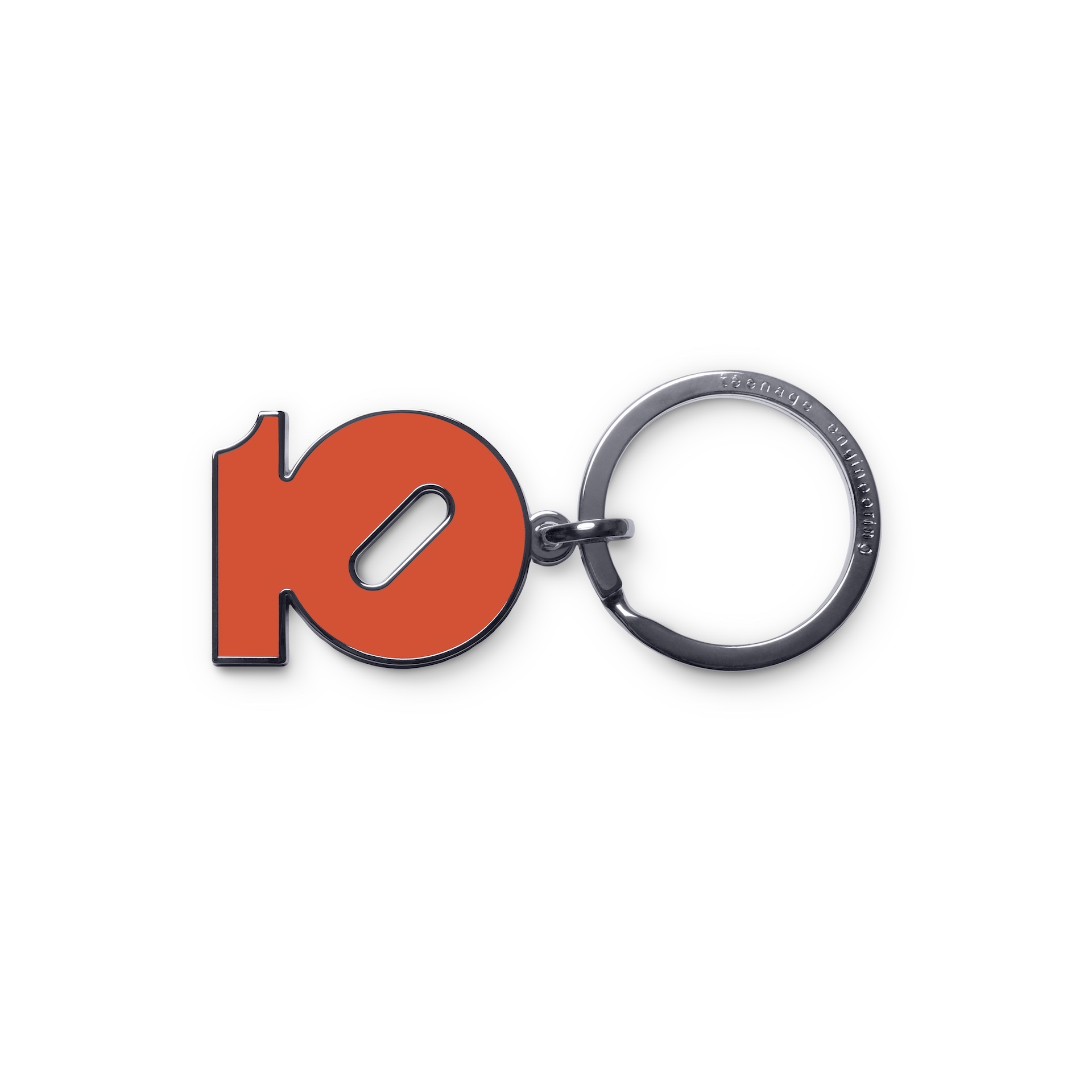 teenage engineering anniversary keychain orange - GEARLOUNGE