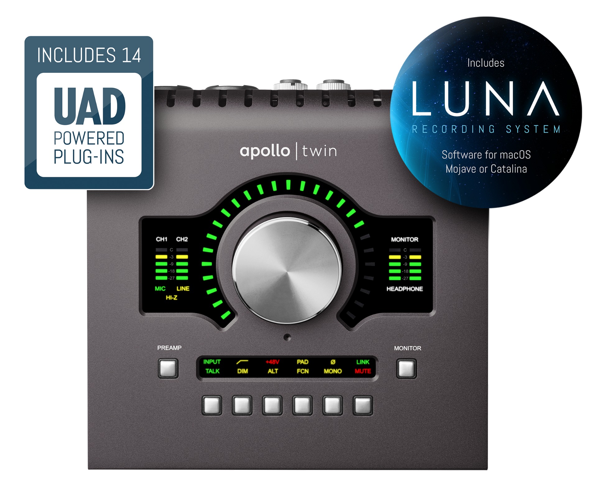 Universal Audio Apollo Twin MkII Heritage Edition - GEARLOUNGE