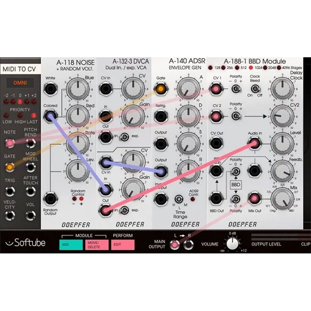 生産完了・レア】Doepfer A-188-2 Tapped BBD