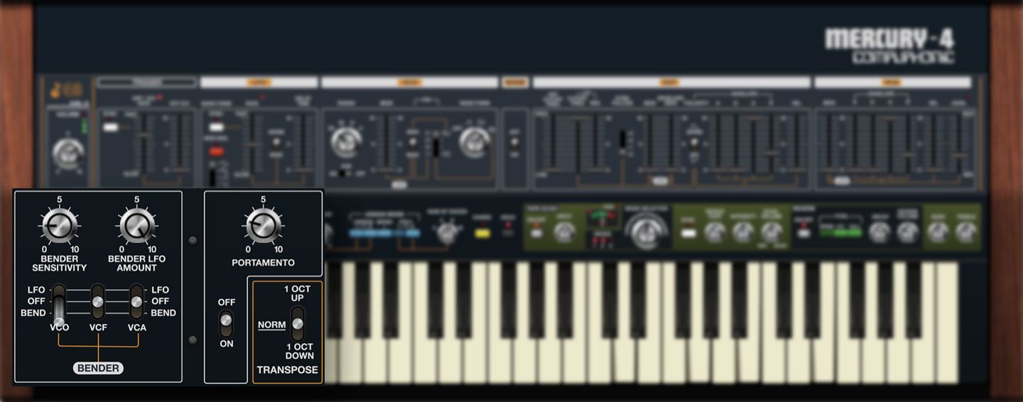 Cherry Audio Mercury4 Synthesizer Gearlounge