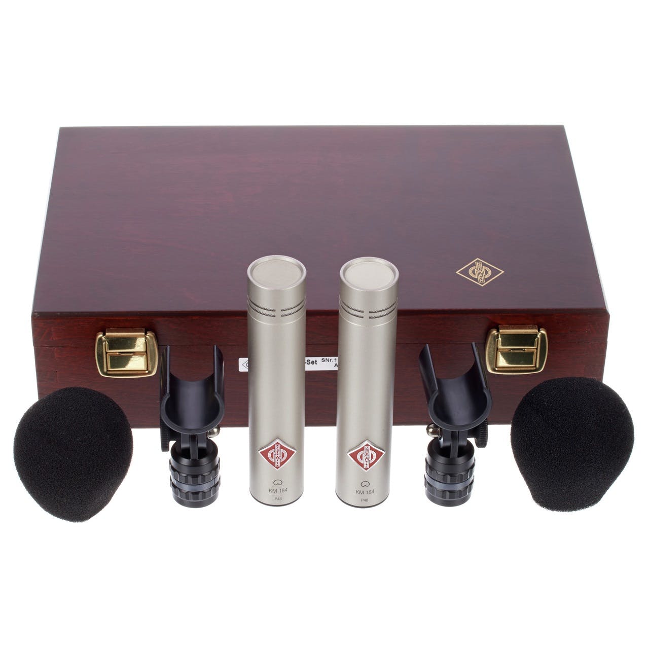 Neumann (Sennheiser) KM 184 Stereo Set (Nickel) - Gearlounge