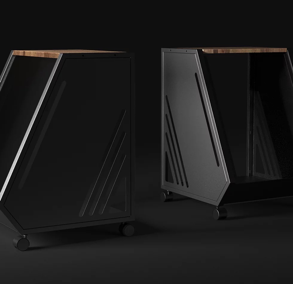 Wavebone FIN Rackmount Case (Wood) - GEARLOUNGE