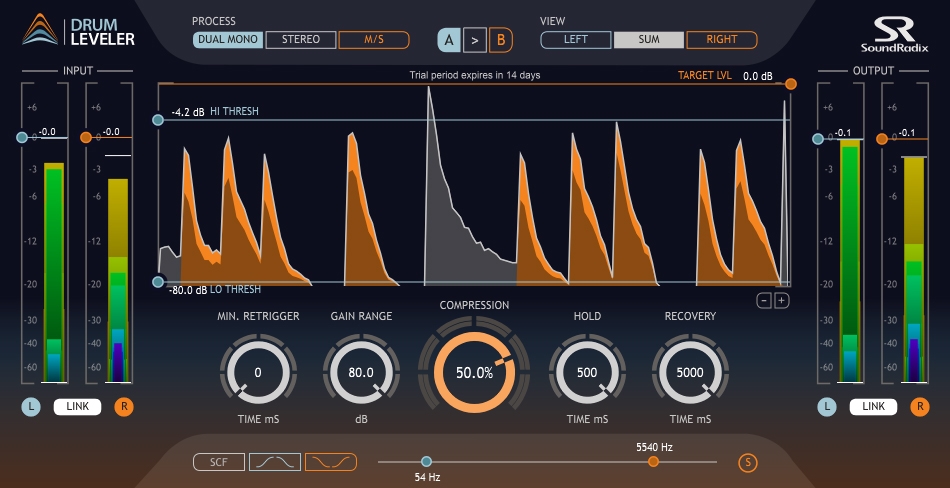 Sound Radix Drum Leveler Gearlounge