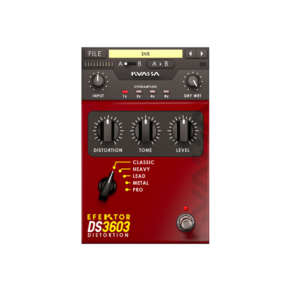 Kuassa Efektor DS3603 Distortion - Gearlounge