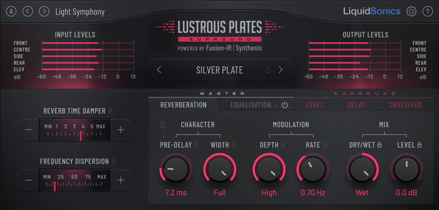 LiquidSonics Lustrous Plates Surround Upgrade (from Lustrous Plates
