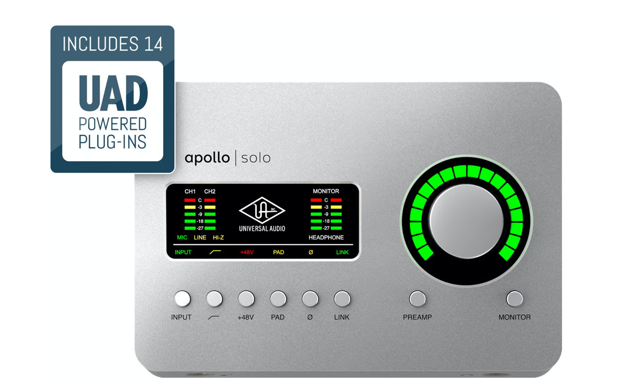Universal Audio Apollo Solo USB (for Windows) Gearlounge