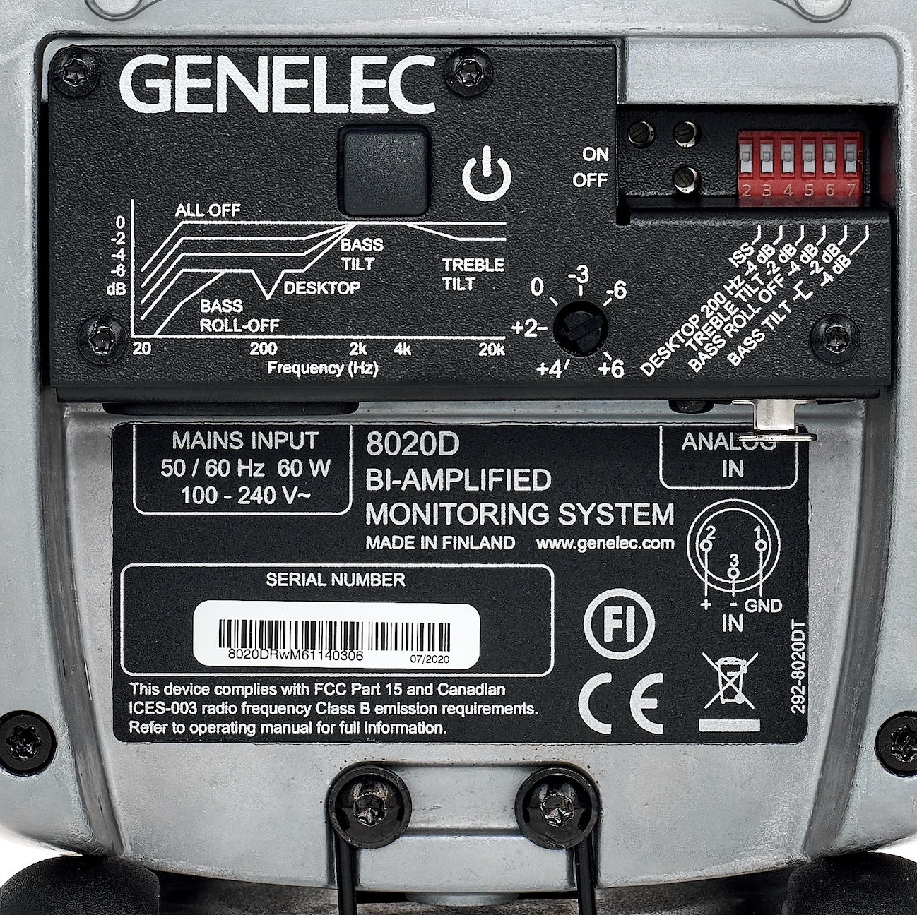 Genelec 8020DRWM RAW (Single) - GEARLOUNGE