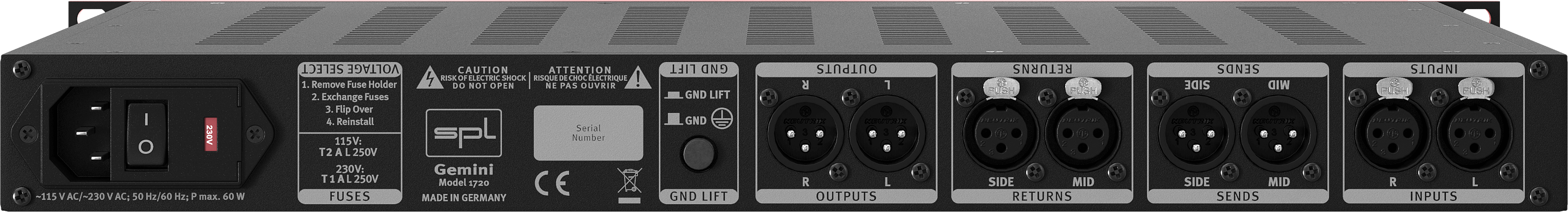 SPL Gemini (All Black) Gearlounge
