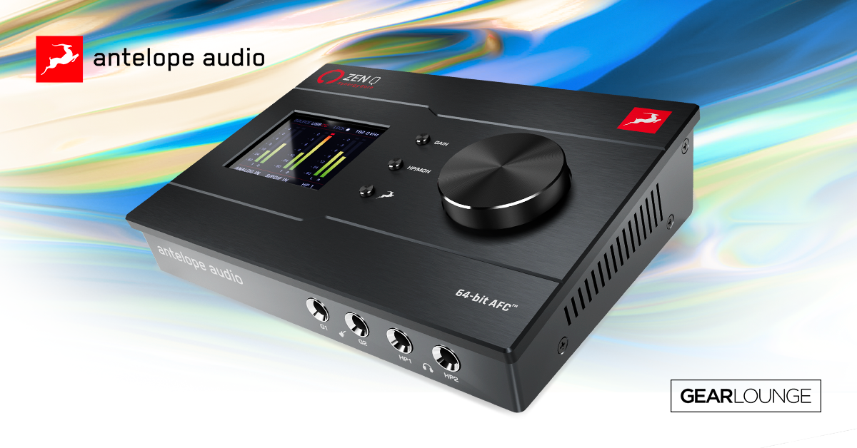 Antelope] Zen Q Synergy Core USB 인터페이스 출시 - GEARLOUNGE
