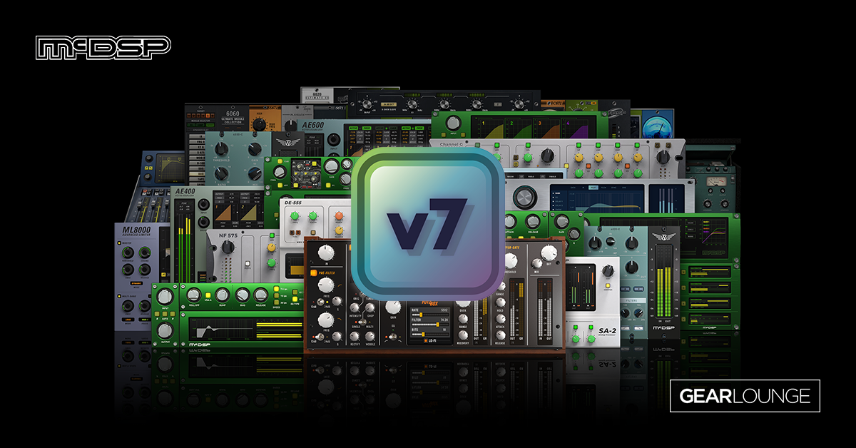 [McDSP] 플러그인 v7 출시 - GEARLOUNGE