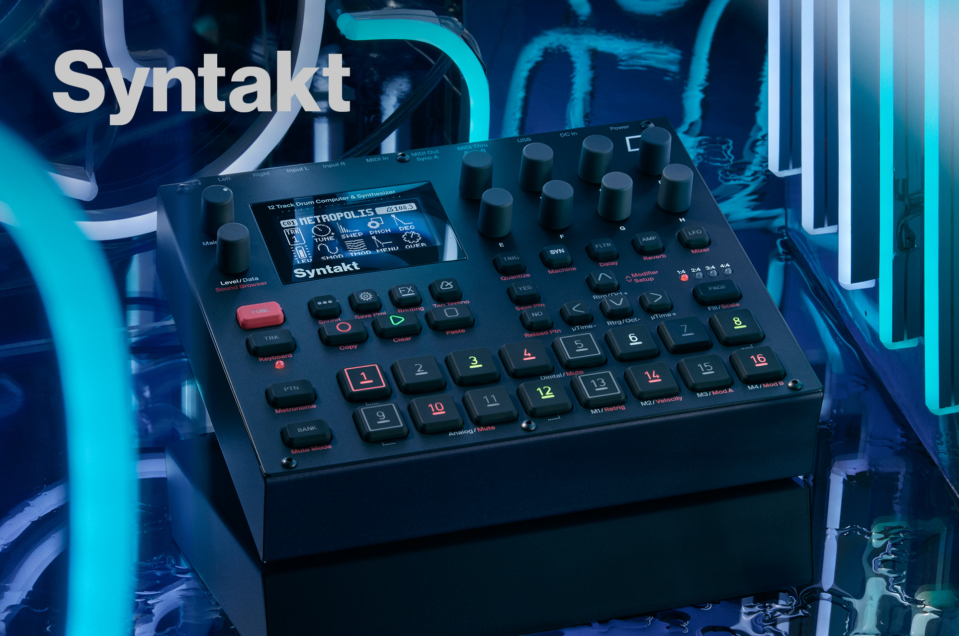 [Elektron] Syntakt 발표 Gearlounge