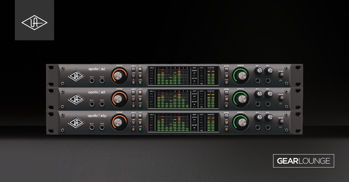 [Universal Audio] Apollo X Rackmount Legacy 재출시 - Gearlounge
