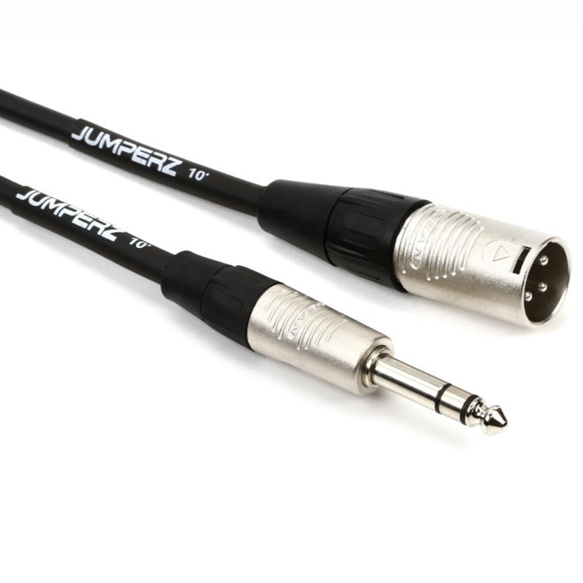 JUMPERZ Blue Line Patch Cable Pair (TRSXLRm, 3m, JBTRSXM10) Gearlounge