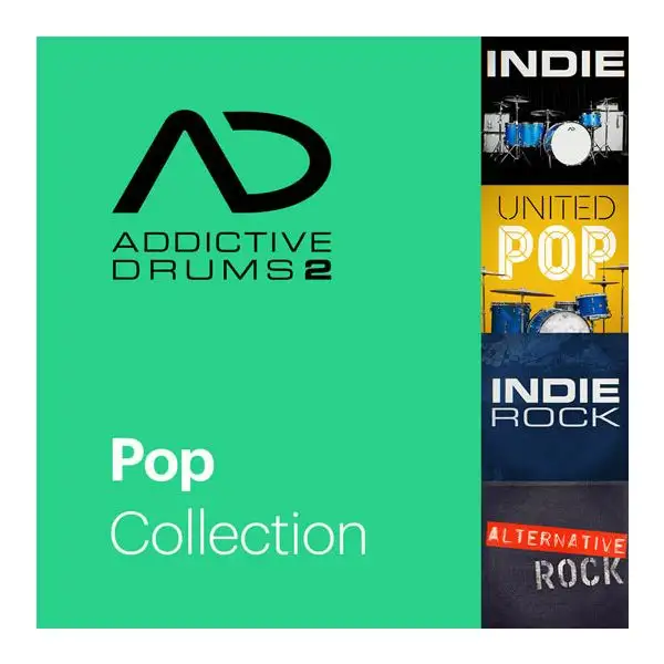 XLN Audio Addictive Drums 2 - Pop Collection - GEARLOUNGE