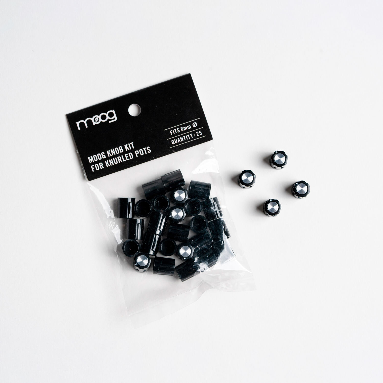 Moog Knob Kit for Knurled Pots つまみ ノブ Moog Music Moog Knob Kit For Knurled Pots - Gearlounge
