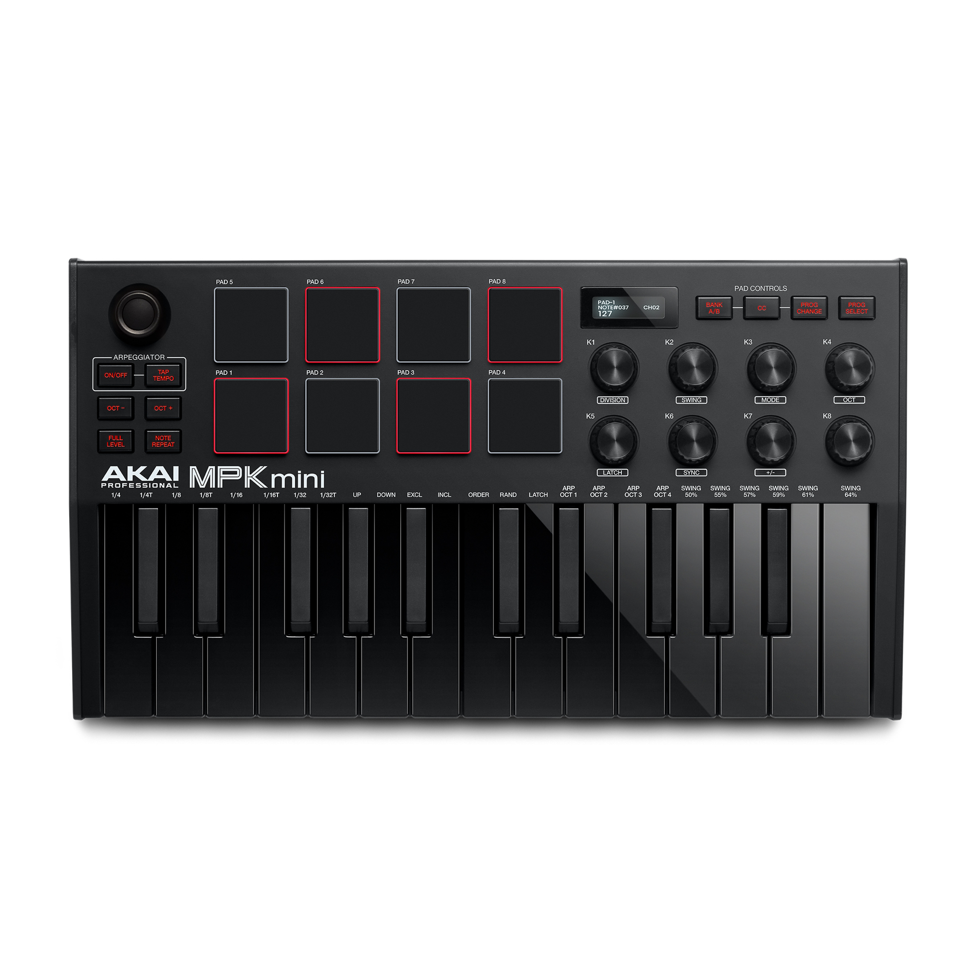 Akai Professional MPK Mini MK3 Black - GEARLOUNGE