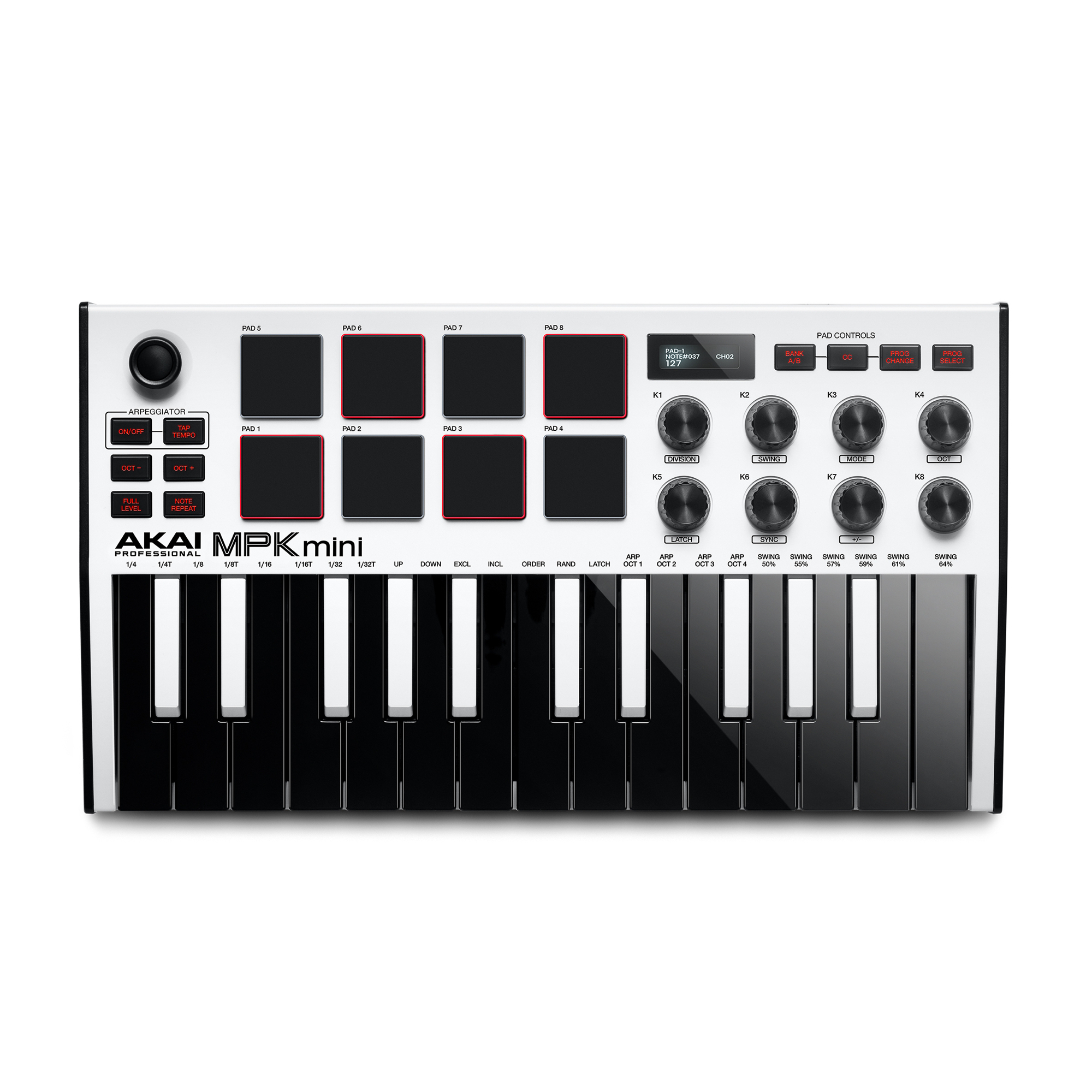 Akai Professional MPK Mini MK3 White - GEARLOUNGE