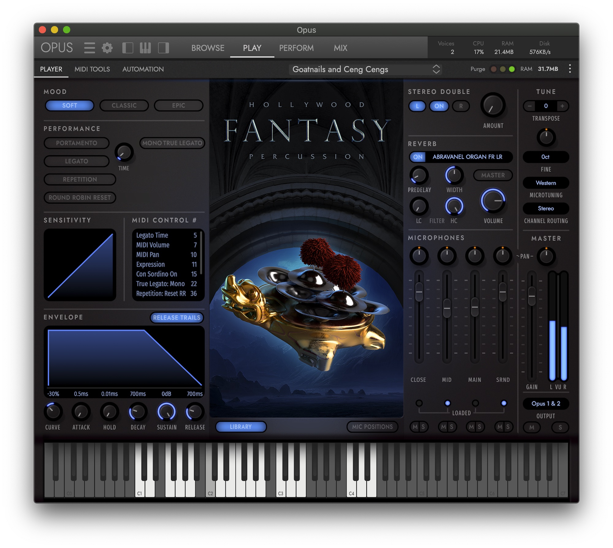 EastWest Sounds Hollywood Fantasy Percussion Gearlounge
