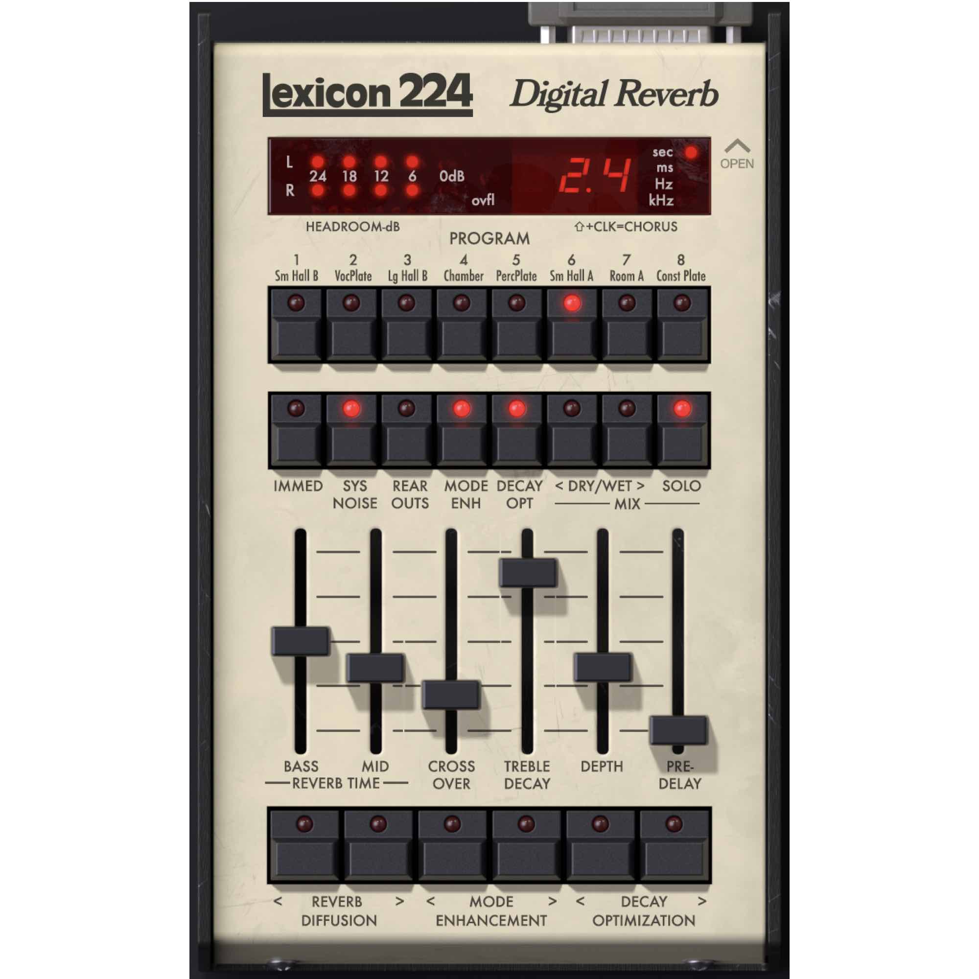 UAD Software Lexicon 224 Digital Reverb - GEARLOUNGE