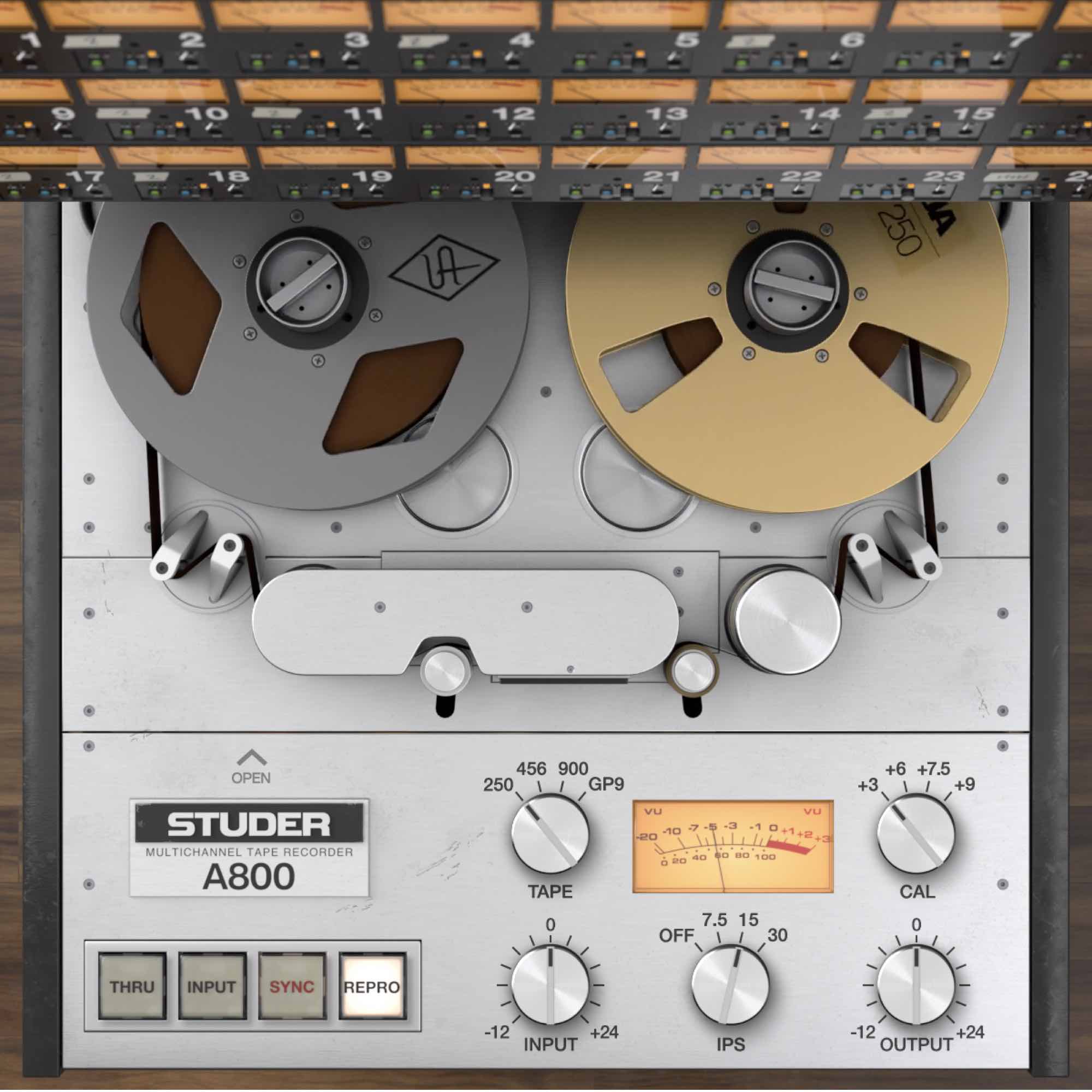 UAD Software Studer A800 Multichannel Tape Recorder Gearlounge
