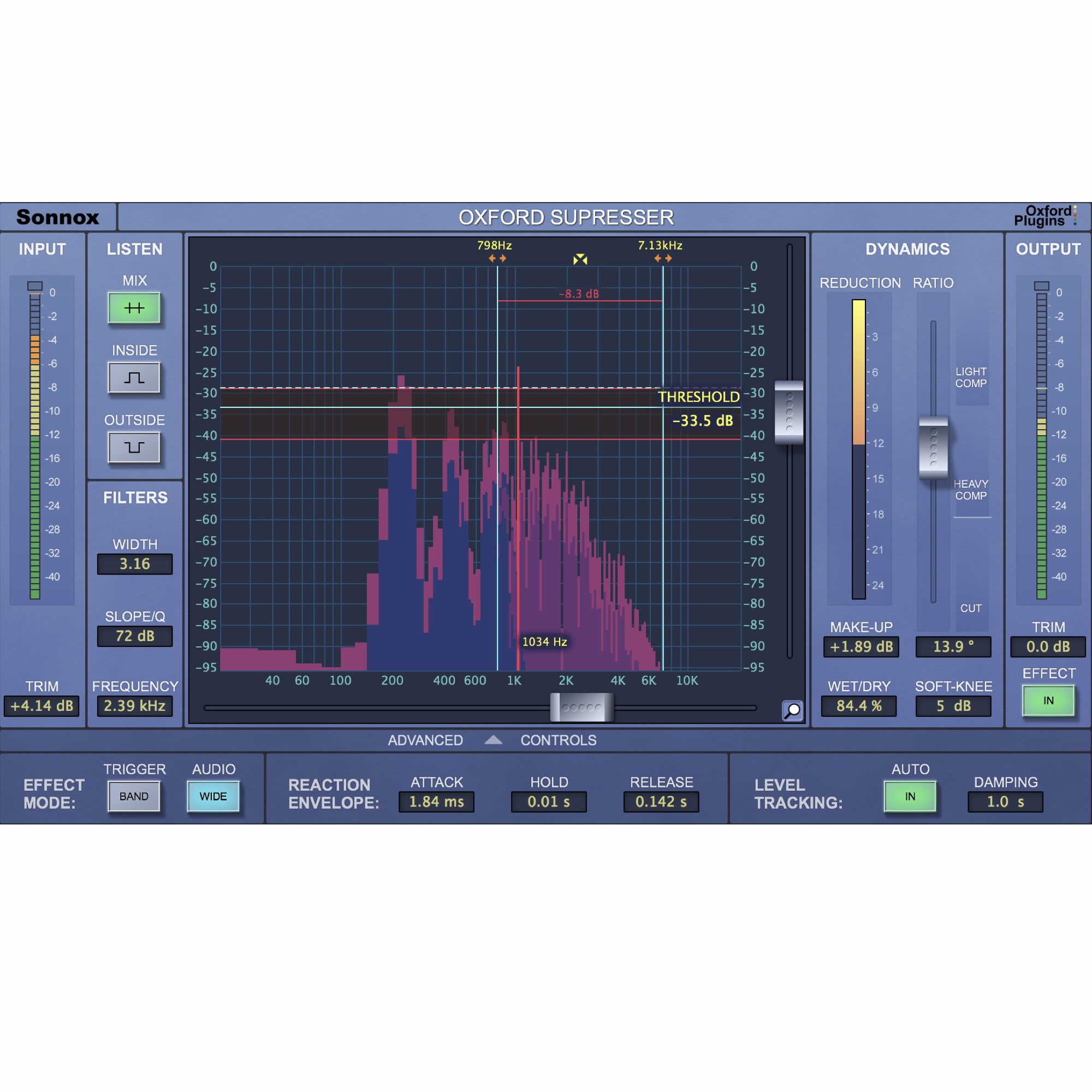 Sonnox SuprEsser (Native - AU/VST/RTAS) - GEARLOUNGE