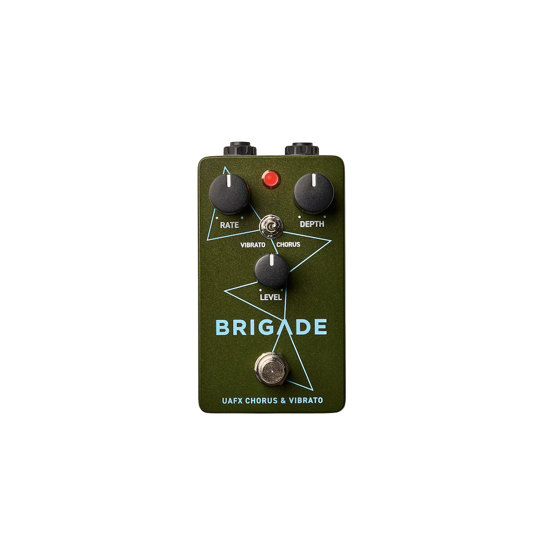 【値下げ！】uafx Brigade Chorus & Vibrato Universal Audio UAFX Brigade Chorus & Vibrato - GEARLOUNGE