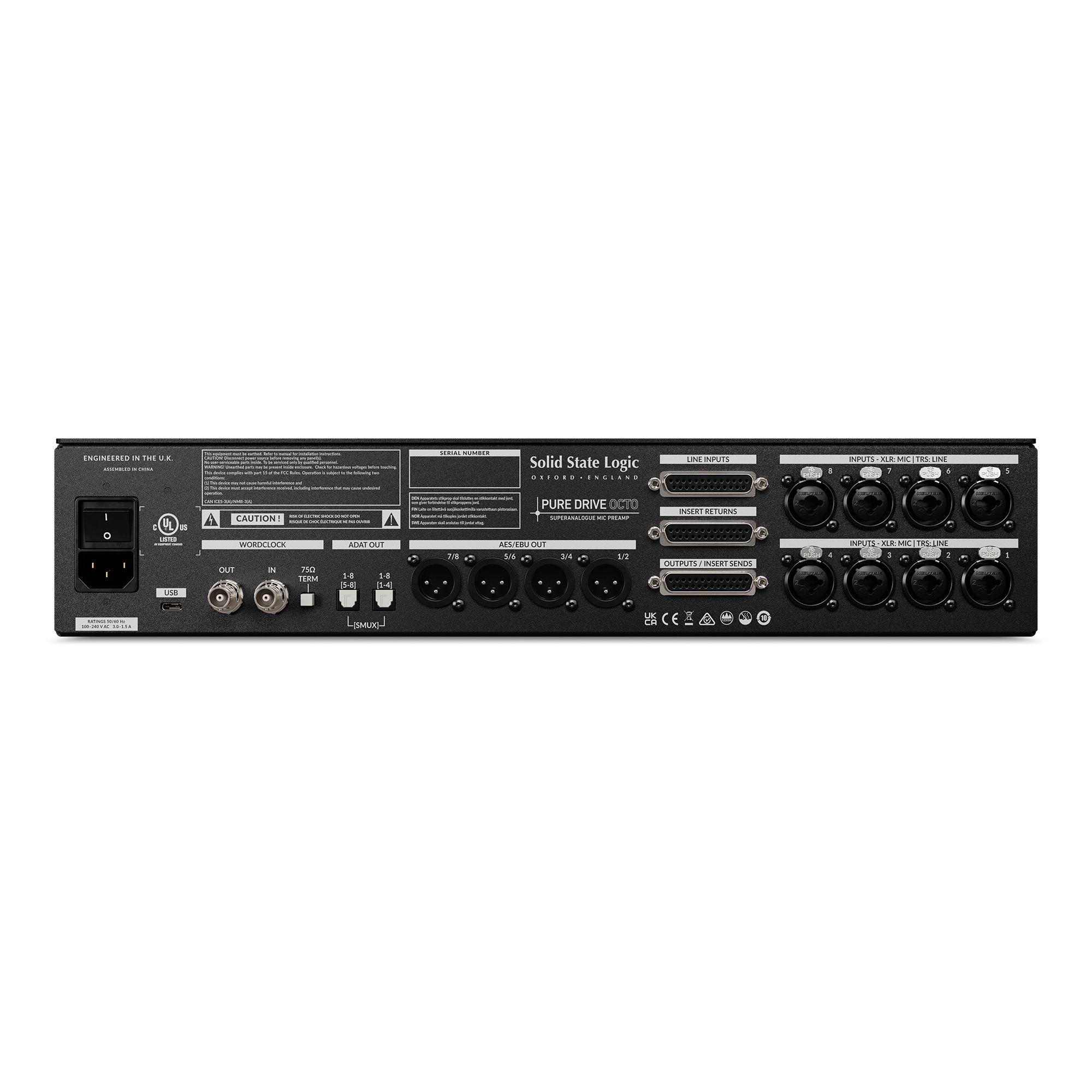 Solid State Logic Pure Drive Octo - GEARLOUNGE