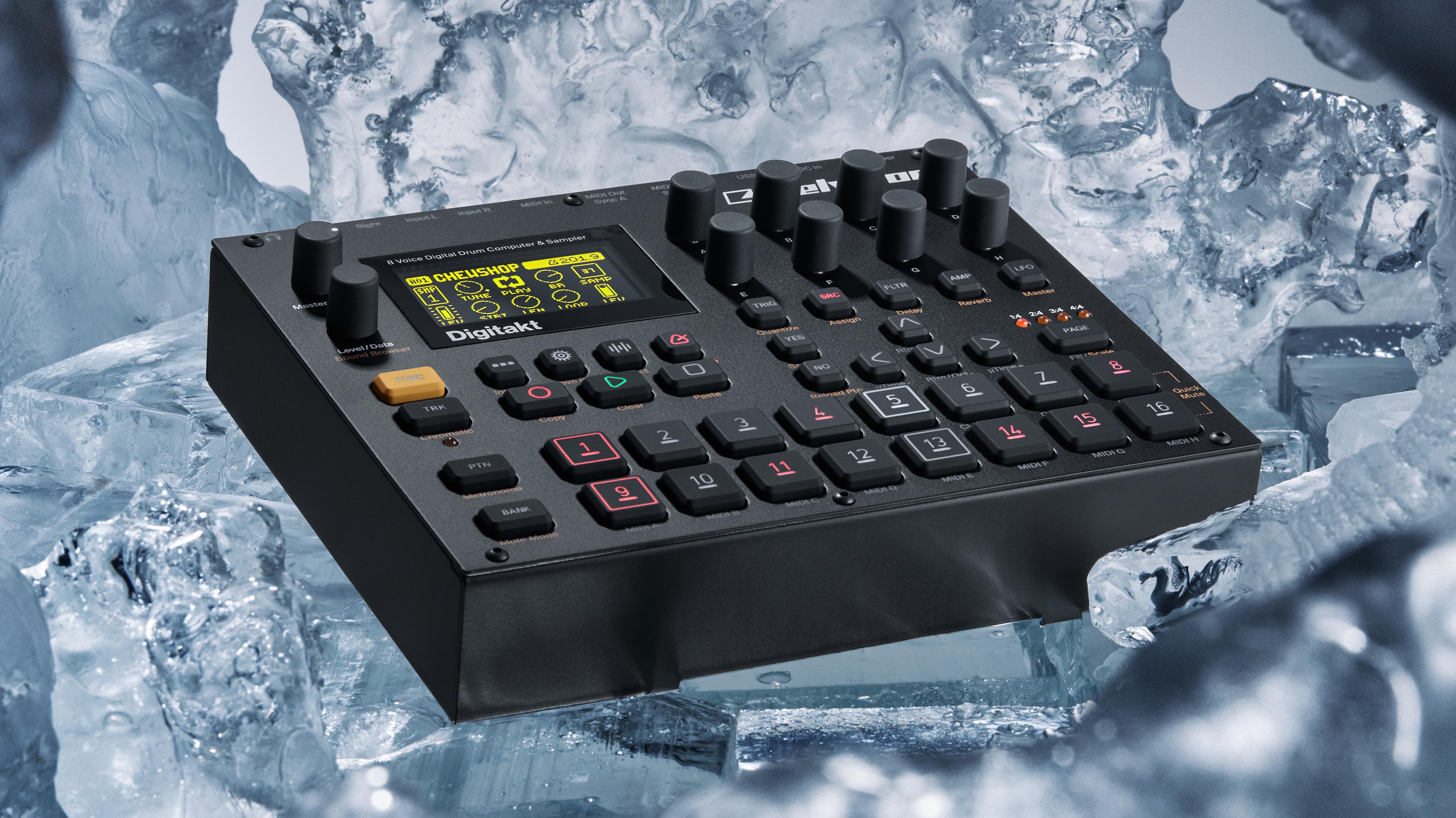 DTM・DAW elektron Digitakt DDS-8 Amazon.com: Elektron Digitakt DDS-8 8-Voice Drum Computer
