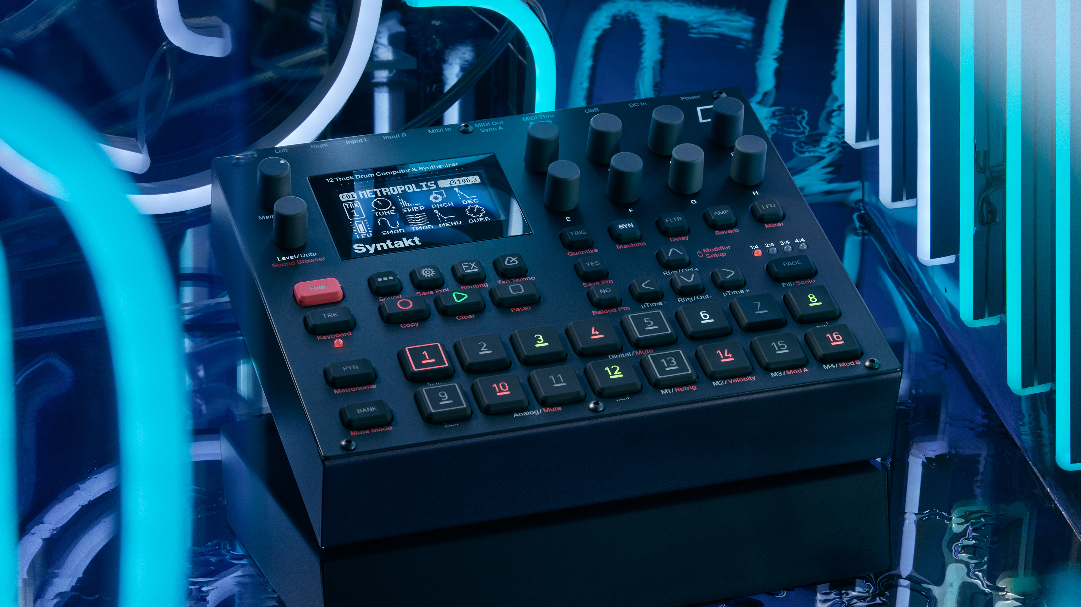 Elektron Syntakt - e25 Remix Edition - GEARLOUNGE