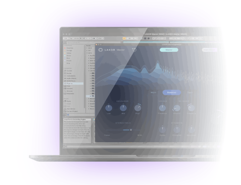 LANDR LANDR Mastering Plugin PRO - GEARLOUNGE
