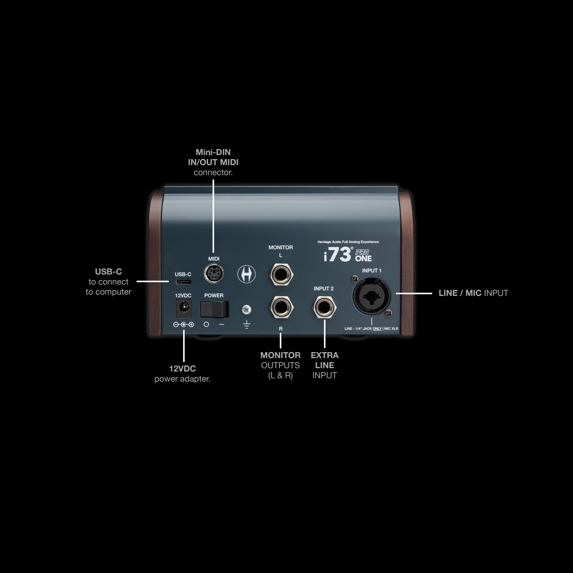 Heritage Audio i73 PRO ONE - GEARLOUNGE