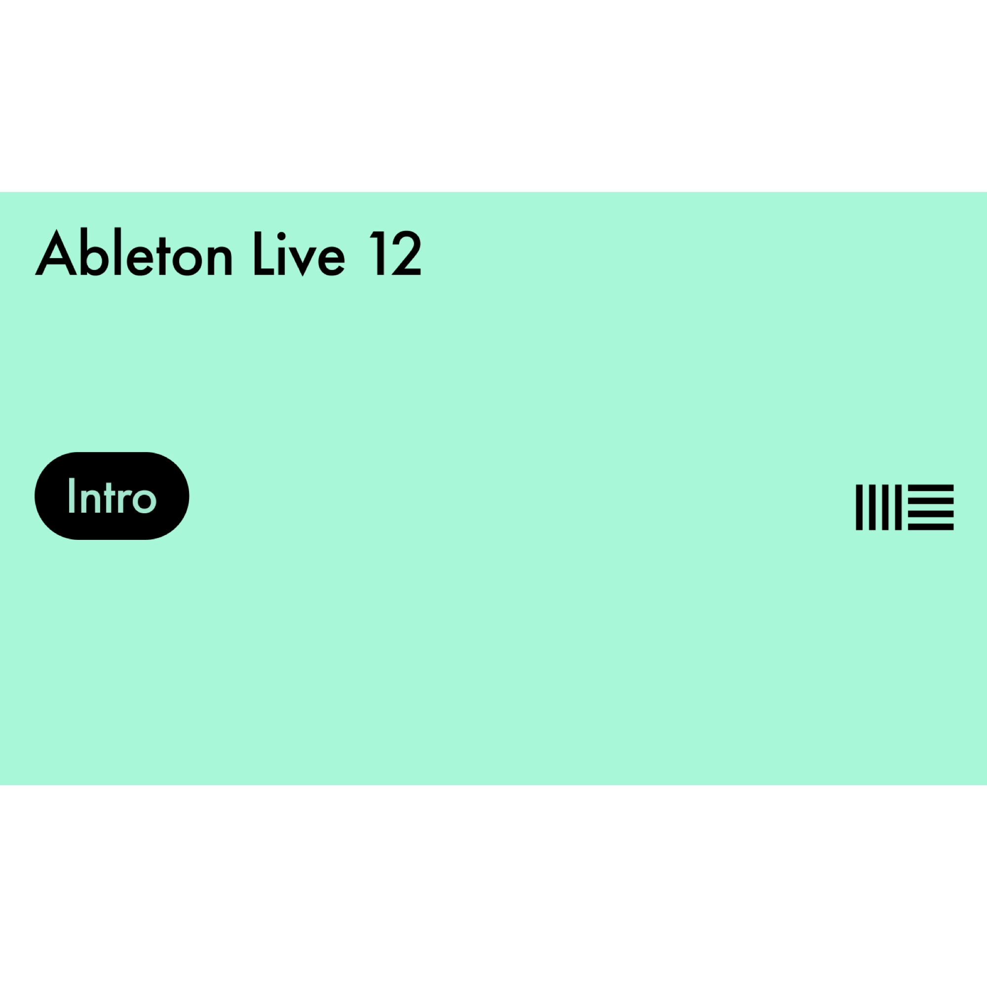 Ableton Live 12 Intro - GEARLOUNGE
