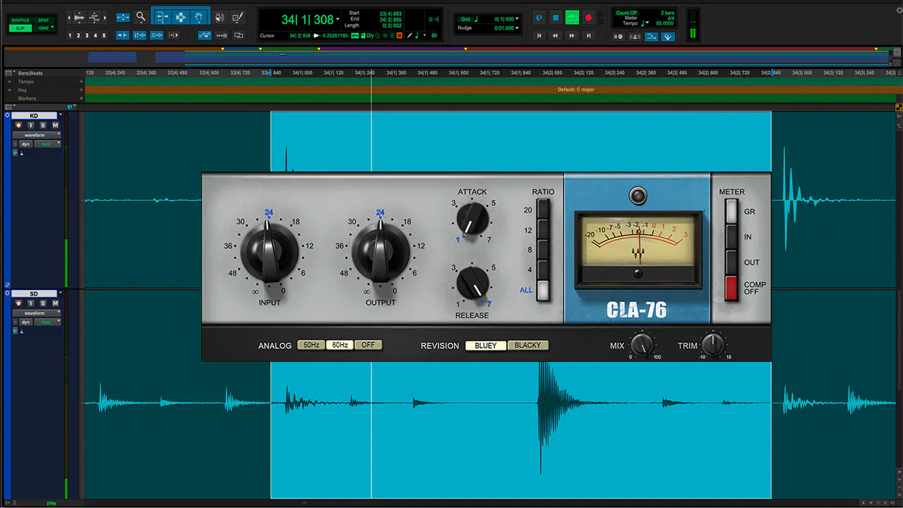 Waves CLA-76 Compressor / Limiter - GEARLOUNGE