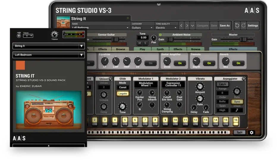 Applied Acoustics Systems String It - String Studio VS-3 Sound Pack ...