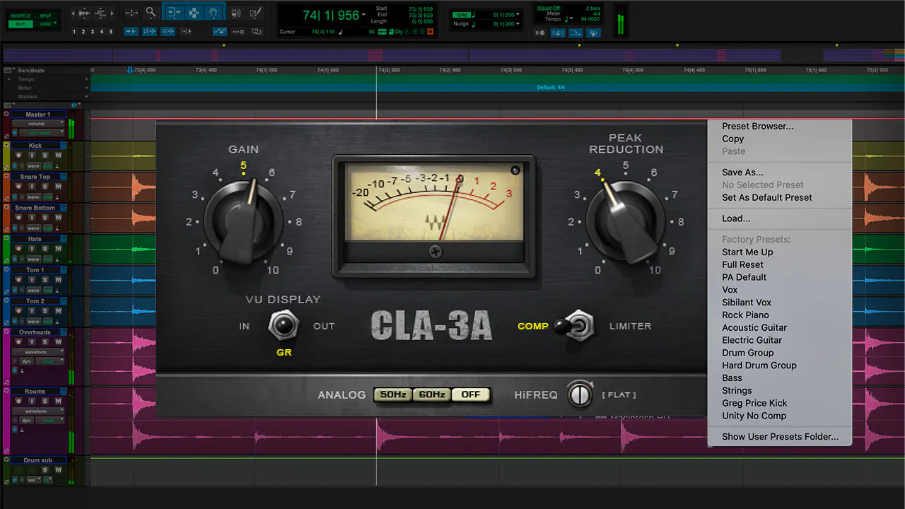 Waves CLA-3A Compressor / Limiter - Gearlounge