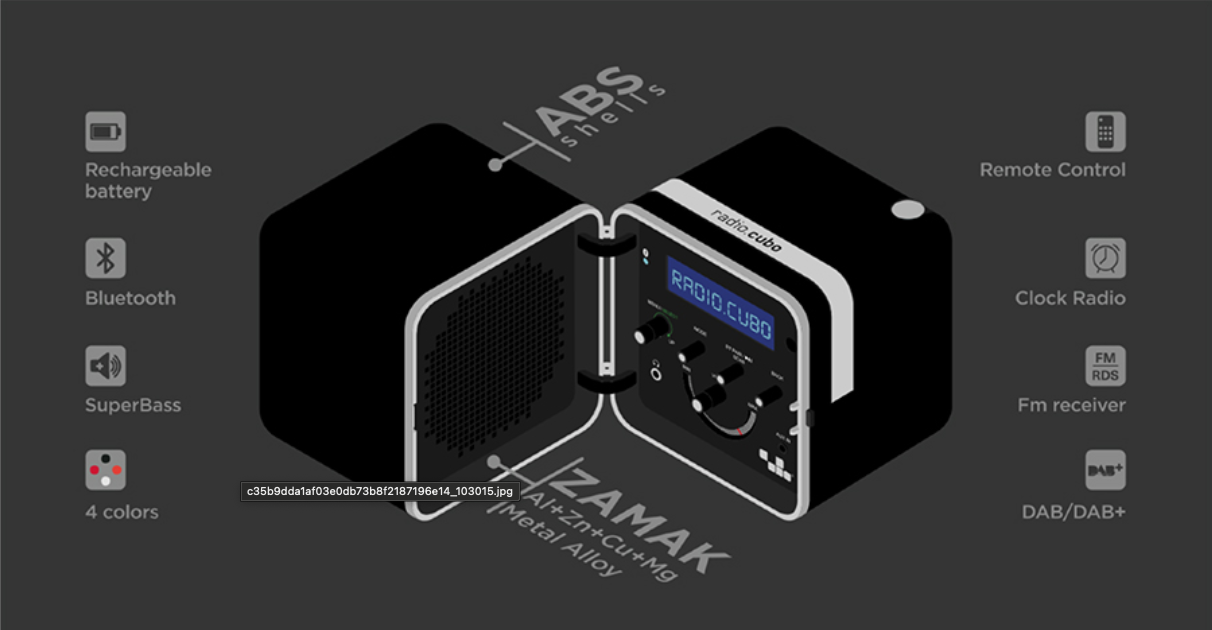 BRIONVEGA TS522D+S Yellow - GEARLOUNGE