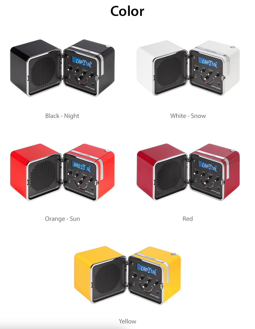 BRIONVEGA Bluetoothスピーカー TS522D+S Radio bluetooth - TS522D+S 50-OS - brionvega - senza fili