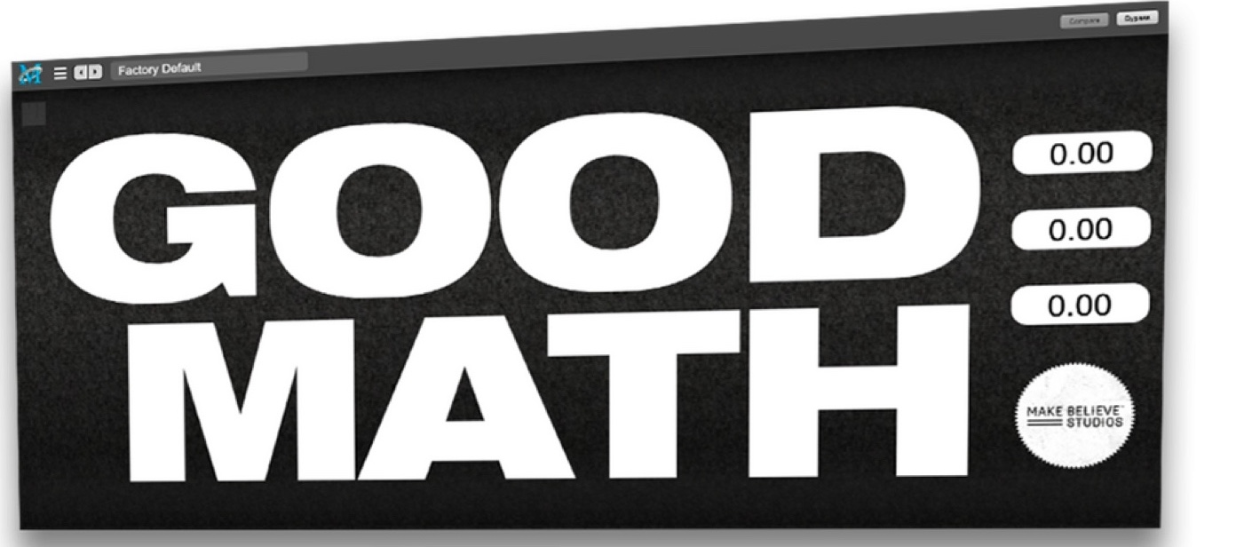 Make Believe Studios Good Math - GEARLOUNGE