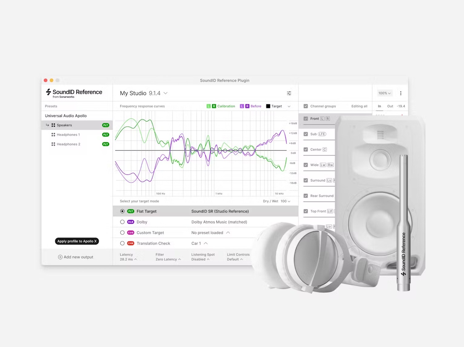 [UA] Apollo Monitor Correction 업데이트 - GEARLOUNGE